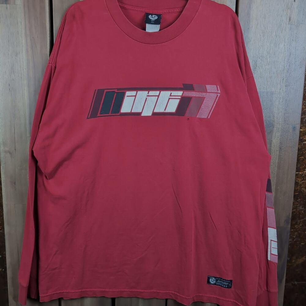 LeBron James Cleveland Cavaliers L23 NBA Nike Vintage Y2K Long Sleeve Shirt XXL